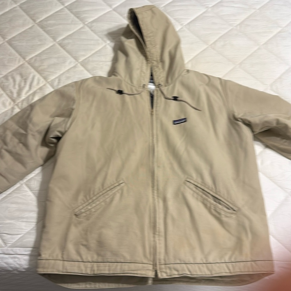 Men’s Patagonia Canvas Insulated Coat: XL